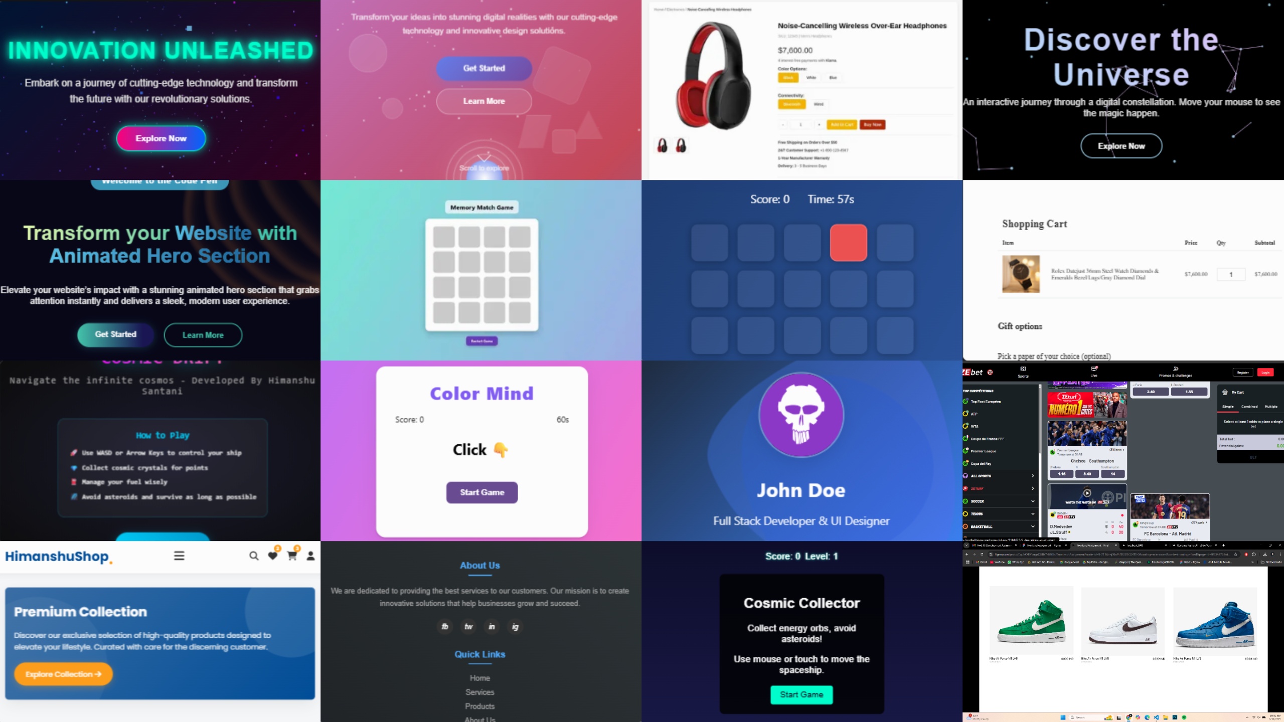 Code Pen Things